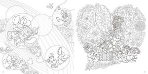 大人ディズニー 愛の贈りもの 素敵な塗り絵レッスンブック: 美女と野獣をはじめ愛のあふれるディズニー名場面．名シーンが満載! - 圖片 3