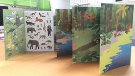 熱帶雨林大發現: 100款透明貼紙遊戲書 - 圖片 2