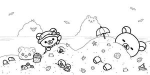 ゆるっと癒される リラックマ塗り絵レッスンブック - 圖片 10