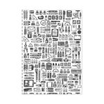 日本 PAPIER PLATZ Eric 方眼筆記本/ A5/ 文具 - 圖片 1