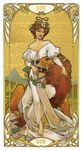 Golden Art Nouveau Tarot - 圖片 2