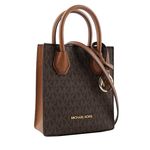 【Michael Kors】Mercer 塗層帆布手提/斜背二用迷你琴譜包(咖啡色)/平行輸入 - 圖片 2
