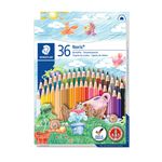 STAEDTLER 36色六角筆桿色鉛筆組 - 圖片 1