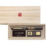 吳竹蒔繪萬年毛筆/鶴壽DU184-415 - 圖片 2