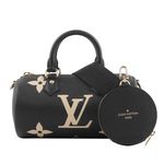 【Louis Vuitton】Papillon BB Monogram 雙色牛皮迷你圓筒包(黑色/米色) M45980/平行輸入 - 圖片 1