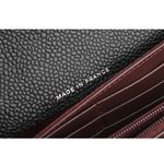 【CHANEL】銀色CC Logo荔枝皮二折壓釦長夾(黑色)/平行輸入 - 圖片 5