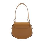 【CHLOE'】Tess Small Bag 小牛皮拼麂皮肩背/斜背二用包(陶棕色)/平行輸入 - 圖片 3