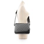 【Louis Vuitton】Monogram TRIO 三合一郵差包(黑灰色) M69443/平行輸入 - 圖片 9