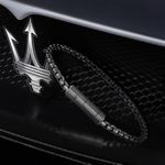 MASERATI 瑪莎拉蒂 Iconic 經典磁吸式手鍊-槍灰色(JM223ATK23) - 圖片 1
