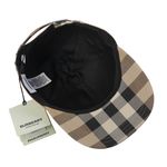 【BURBERRY 巴寶莉】L號 William 經典格紋棉質棒球帽(米色)/ 平行輸入 - 圖片 5