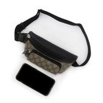 【GUCCI】GG Supreme 塗層帆布及皮革腰包(咖啡色)/ 平行輸入 - 圖片 5