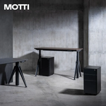 MOTTI 電動升降桌 Kiin系列 120cm (不含安裝)三節式 雙馬達 辦公桌 電腦桌 坐站兩用 公司貨/ 120x灰黑x黑腳 - 圖片 10