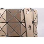 【ISSEY MIYAKE】BAO BAO LUCENT BOXY 5X4 金屬色手提包(橘色)/ 平行輸入 - 圖片 5