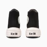 日本限定 Converse ALL STAR LIGHT PLTS Ⅱ HI 高筒 波浪厚底 黑色/ 25.5 cm - 圖片 5