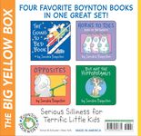 Boynton's Greatest Hits the Big Yellow Box (Boxed Set): The Going to Bed Book; Horns to Toes; Opposites; But Not the Hippopotamus - 圖片 3