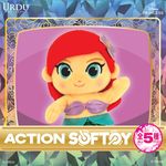URDU福部屋迪士尼ACTION SOFTOY系列盒玩/ 公主/ 單入隨機 - 圖片 5