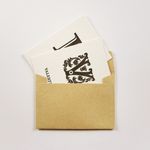 PAPERWORK活版印刷英文字母小卡/ Just - 圖片 5