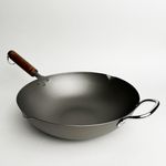 YOKOYAMA 燕人之匠|日本製|純鈦鍋|櫻吟| 33cm純鈦炒鍋|輕量鈦鍋|OGT-4000 - 圖片 3