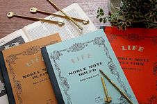 日本LiFE N Noble 筆記本/ B6/ 方格 - 圖片 2