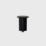 grado 銅鑼燒邊几 Dorayaki Side Table 黑色 - 圖片 2