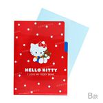 日本 sun-star 3層資料夾/ A5/ Hello Kitty 50周年紀念/ B - 圖片 2