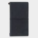 日本 TRAVELER'S COMPANY TRAVELER'S notebook 牛皮旅人手帳組/ 黑 - 圖片 1