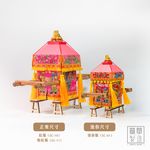 簡單製造白沙屯媽祖神轎模型/ 粉紅版/ SC-11 - 圖片 9