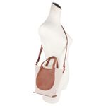 【LONGCHAMP】Complice S 帆布及牛皮小款二用包(焦糖色)/ 平行輸入 - 圖片 7