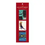 美國 galison 磁鐵書籤/ Basquiat Magnetic Bookmarks/ 3入 - 圖片 1