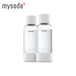 Mysoda 專用水瓶 0.5L(2入)-白 - 圖片 1