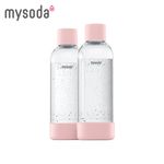 Mysoda 專用水瓶 1L(2入)-粉 - 圖片 1