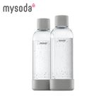 Mysoda 專用水瓶 1L(2入)-灰 - 圖片 1