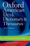 Oxford American Desk Dictionary and Thesaurus (3 Ed.) - 圖片 1