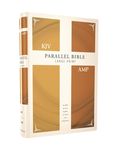 KJV, Amplified, Parallel Bible, Large Print, Hardcover, Red Letter Edition: Two Bible Versions Together for Study and Comparison - 圖片 1