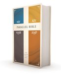 Niv, Kjv, Nasb, Amplified, Parallel Bible, Hardcover: Four Bible Versions Together for Study and Comparison - 圖片 1