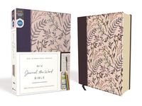 NIV, Journal the Word Bible, Cloth Over Board, Pink Floral, Red Letter Edition, Comfort Print: Reflect, Take Notes, or Create Art Next to Your Favorit - 圖片 1