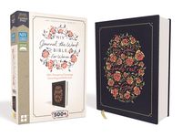 NIV, Journal the Word Bible for Women, Cloth Over Board, Navy, Red Letter Edition, Comfort Print: 500+ Prompts to Encourage Journali - 圖片 1