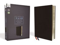 Nasb, Thinline Bible, Bonded Leather, Black, Red Letter Edition, 1995 Text, Comfort Print - 圖片 1
