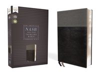 Nasb, Thinline Bible, Leathersoft, Black, Red Letter Edition, 1995 Text, Comfort Print - 圖片 1