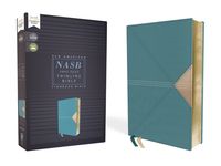 Nasb, Thinline Bible, Leathersoft, Teal, Red Letter Edition, 1995 Text, Comfort Print - 圖片 1