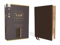 Nasb, Single-Column Reference Bible, Leathersoft, Brown, 1995 Text, Comfort Print - 圖片 1