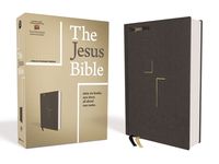 The Jesus Bible, ESV Edition, Cloth Over Board, Grey - 圖片 1