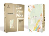 The Jesus Bible, ESV Edition, Leathersoft, Multi-Color/Teal, Indexed - 圖片 1