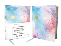 Niv, Artisan Collection Bible for Girls, Cloth Over Board, Multi-Color, Art Gilded Edges, Red Letter Edition, Comfort Print - 圖片 1