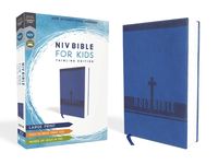 Niv, Bible for Kids, Large Print, Leathersoft, Blue, Red Letter, Comfort Print: Thinline Edition - 圖片 1