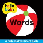 Hello Baby: Words: A High-Contrast Board Book - 圖片 1