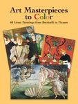 Art Masterpieces to Color: 60 Great Paintings from Botticelli to Picasso - 圖片 1
