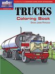 Trucks Coloring Book - 圖片 1