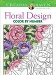 Creative Haven Floral Design Color by Number Coloring Book - 圖片 1