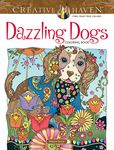 Creative Haven Dazzling Dogs Coloring Book - 圖片 1